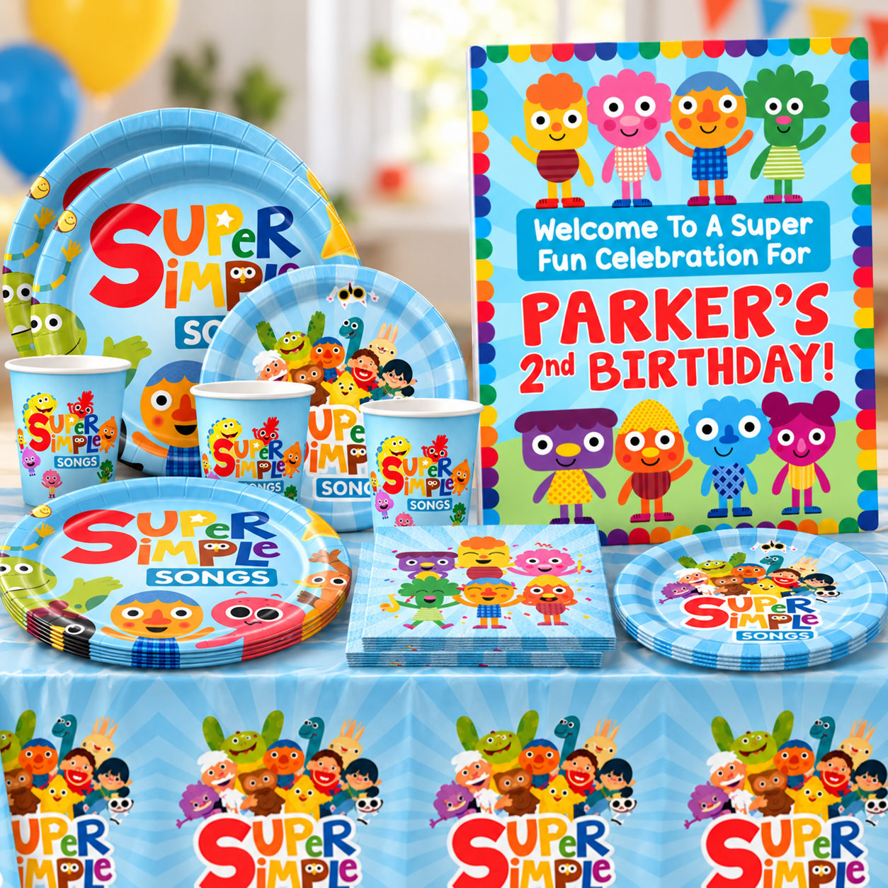 Super Simple Songs Birthday Party Pack